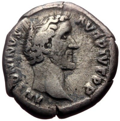 Rooman imperiumi. Antoninus Pius (138-161 aaj.). Denarius #1.1