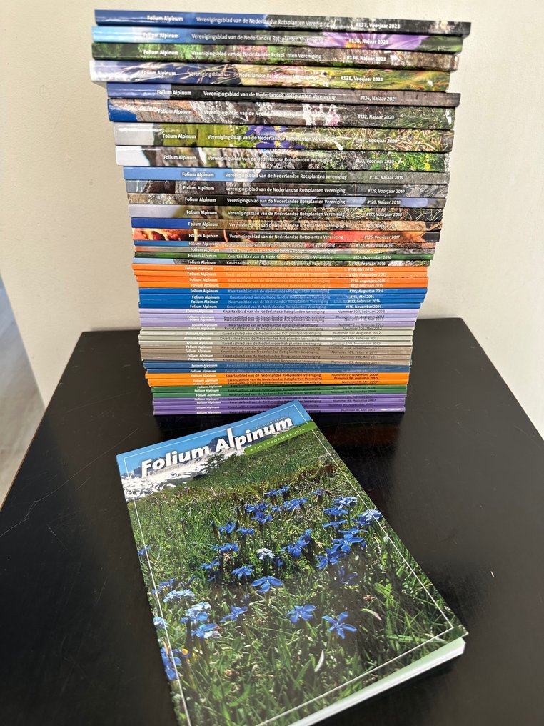 Themed collection - Magazine booklet - Folium Alpium Rotsplanten #1.1
