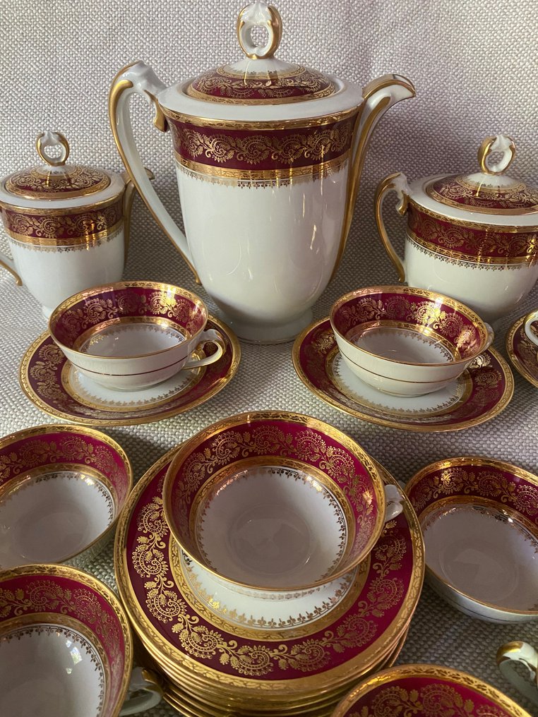 Limoges - 整套茶具 (25) - 瓷器 #1.1