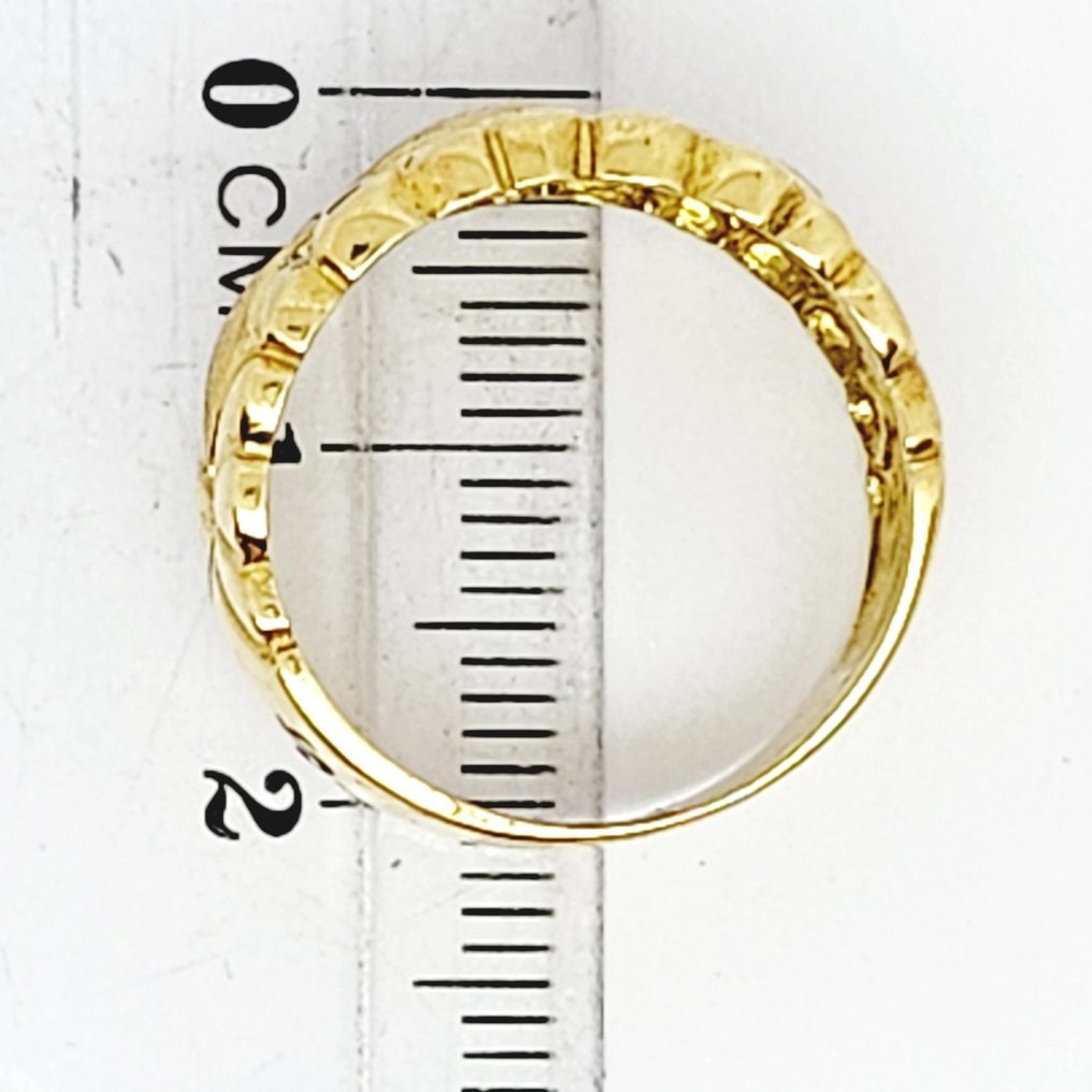 Bague - 18 carats Or jaune #4.3