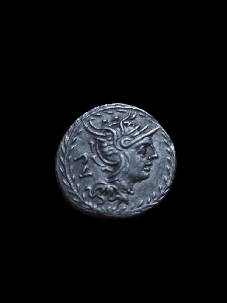 Römische Republik. M. Lucilius Rufus, 101 v.u.Z.. Denarius Rome #1.1