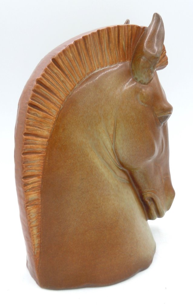 Lladró - Salvador Furiò - Statuetă - Cabeza Caballo - 24,5cm - Porțelan #2.1
