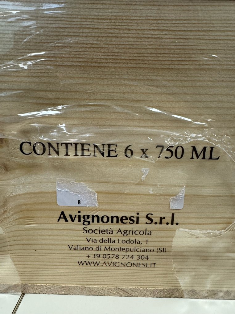 2019 Avignonesi & Capannelle, 50&50 - Toscana IGT - 6 Flasker  (0,75 l) #2.2