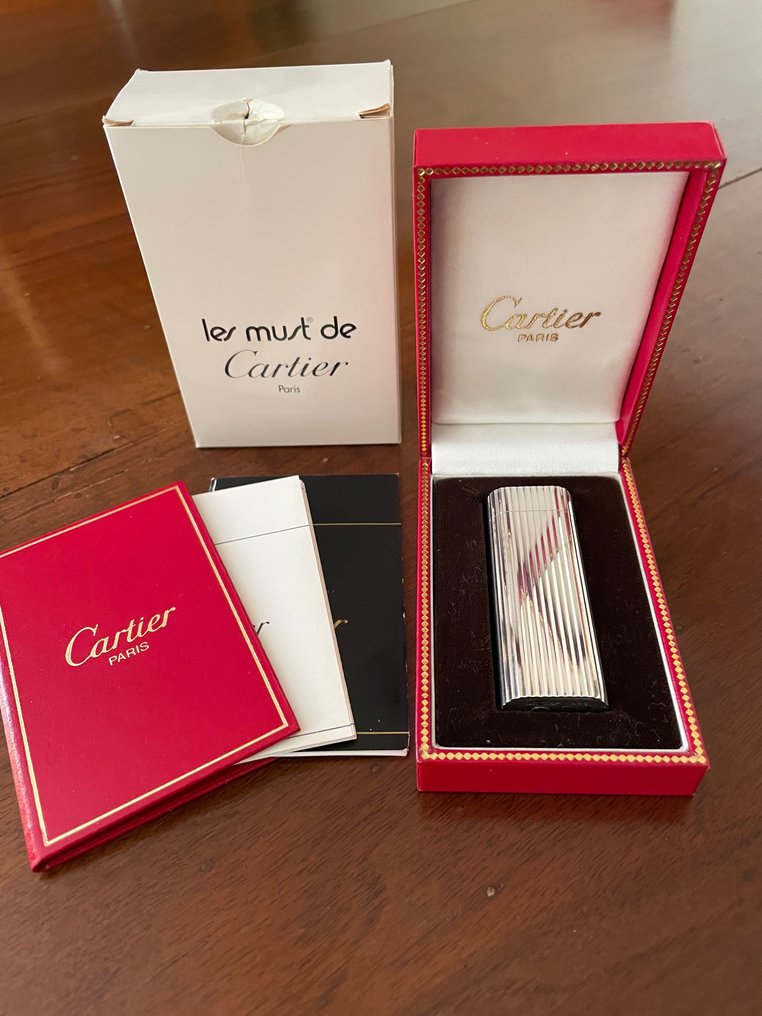 Cartier - Godron - Briquet - Argent #1.1