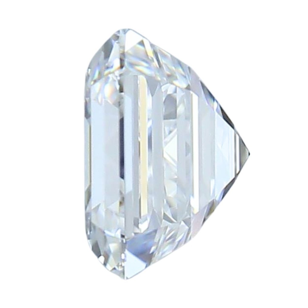 1 pcs Diamant  (Naturelle)  - 1.01 ct - Carré - F - IF - Gemological Institute of America (GIA) #1.2