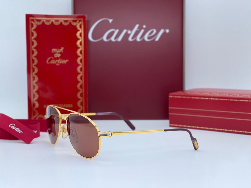 Cartier - Driver Vintage Gold Planted 24k - Sonnenbrille #2.2