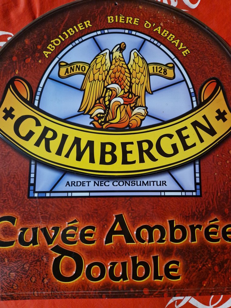Θεματική συλλογή - Διαφημιστική πινακίδα μπύρας: Grimbergen #3.2