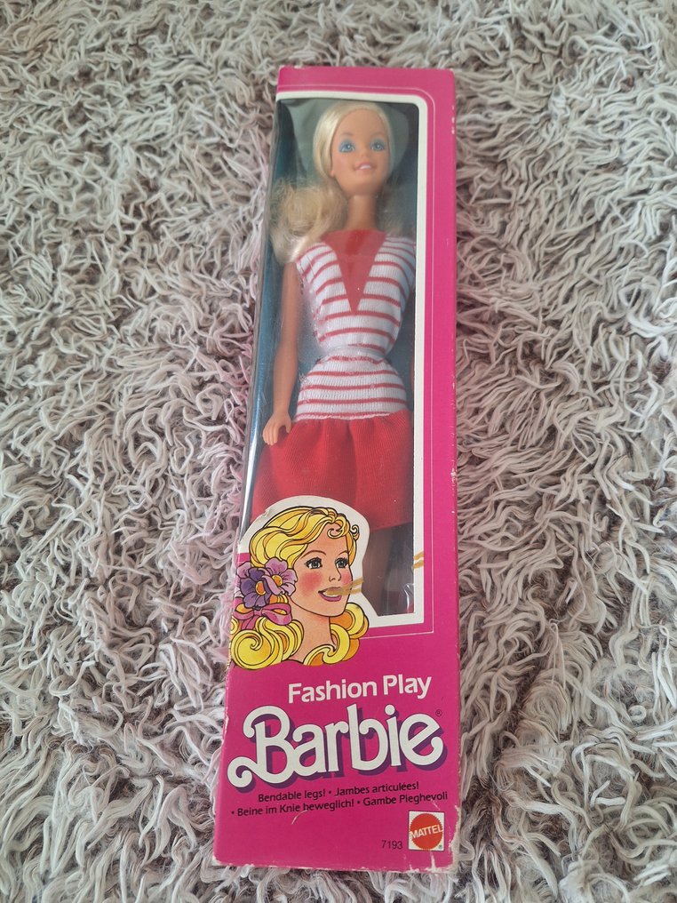 Mattel  - Lalka Barbie Fashion Play 7193 - 1980-1990 - Szwecja #1.1