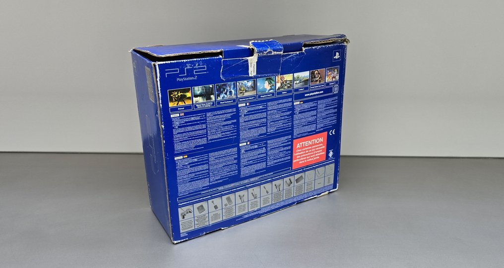 Sony PlayStation 2 - Spiderman - custom - Videojáték-konzol + játékkészlet - egyedi továbbfejlesztett doboz #3.1
