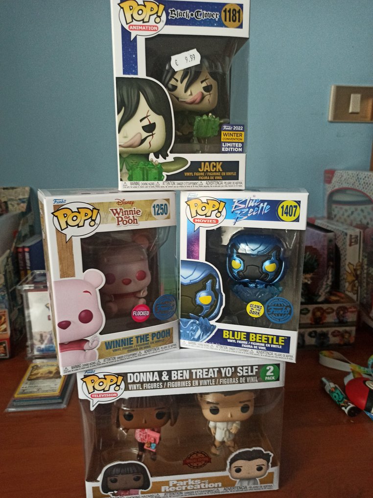 Funko  - Funko Pop Mixed Collection of 4 Animation/Movies/TV #1.2