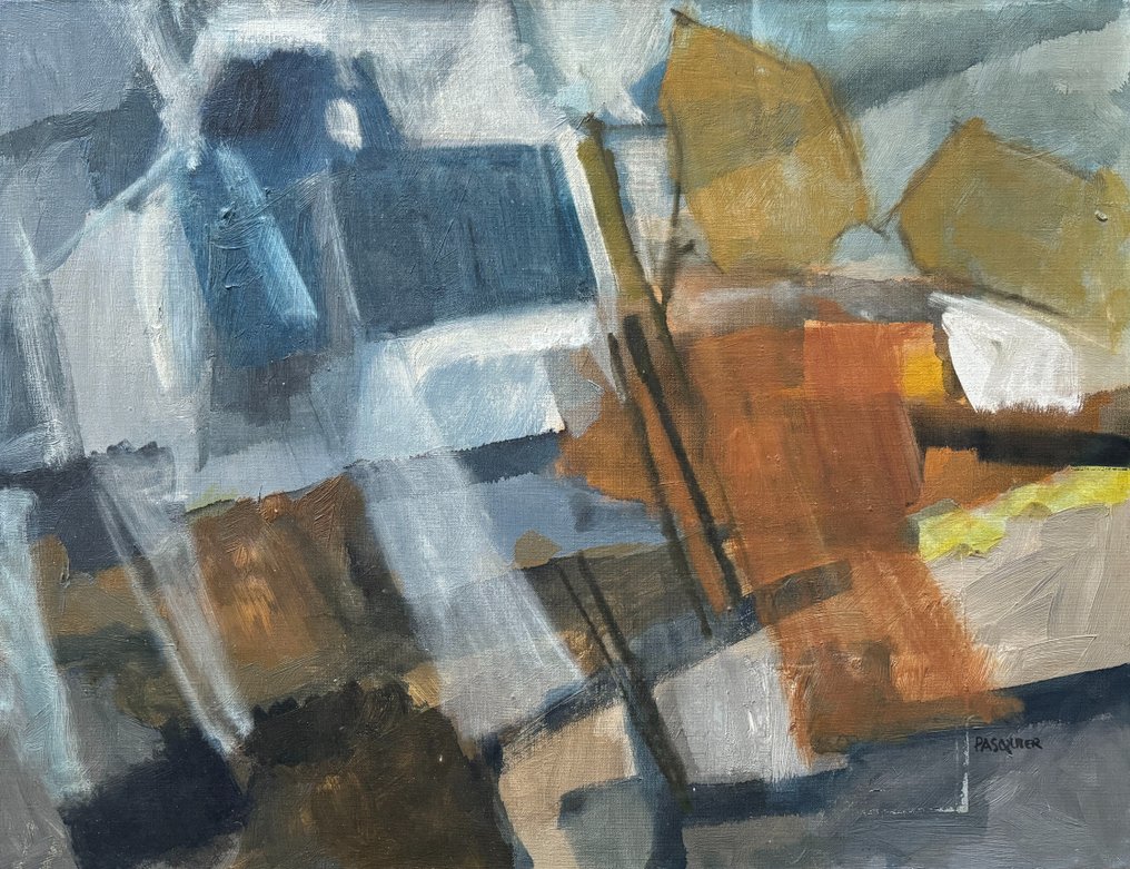 Noël Pasquier (1941) - Abstraction, c.1970 #1.1