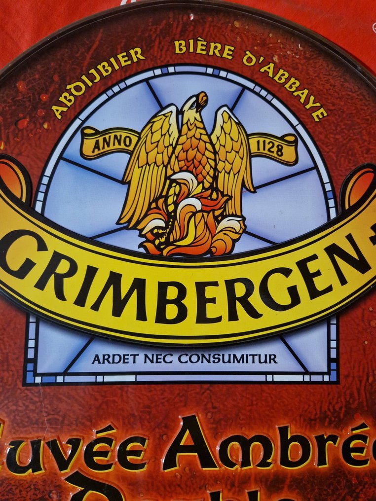 Θεματική συλλογή - Διαφημιστική πινακίδα μπύρας: Grimbergen #3.1