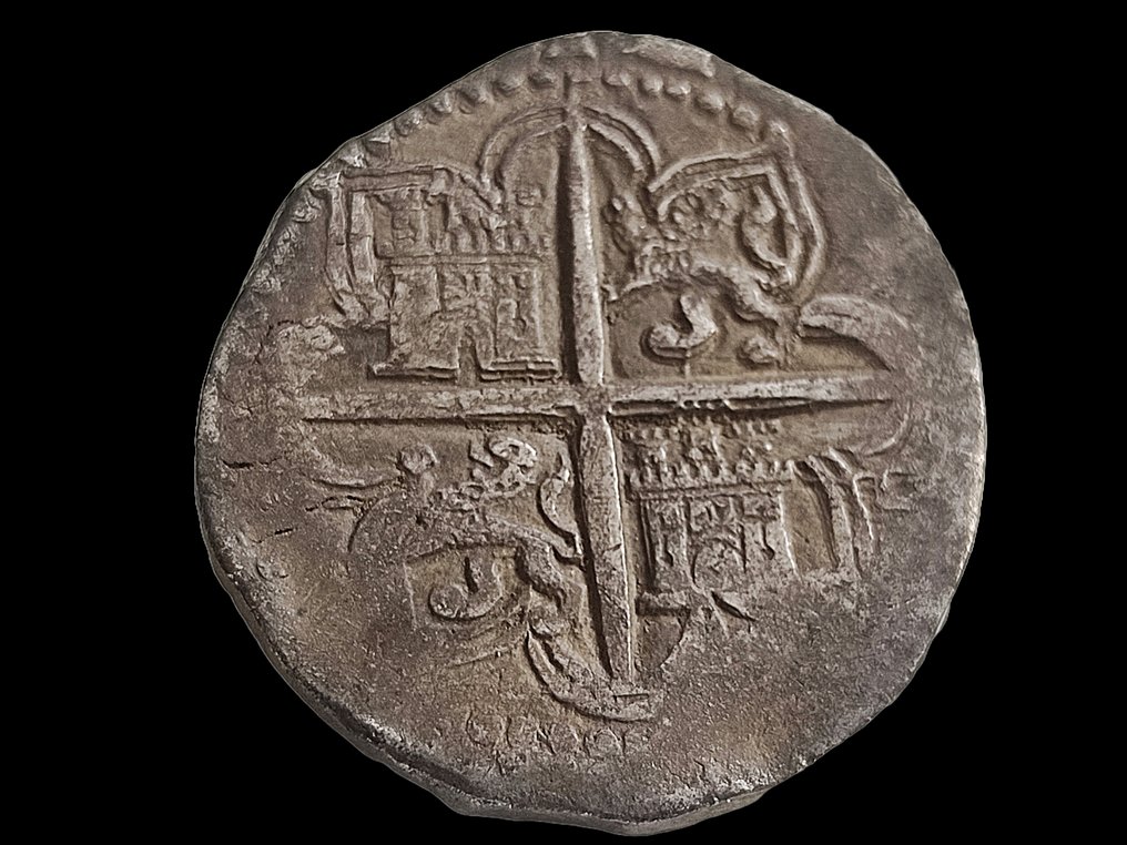 Spain. Felipe II (1556-1598). 4 Reales Sevilla #2.1