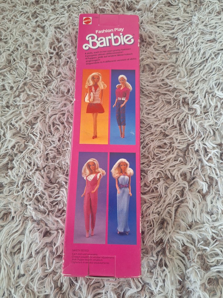 Mattel  - Lalka Barbie Fashion Play 7193 - 1980-1990 - Szwecja #2.1