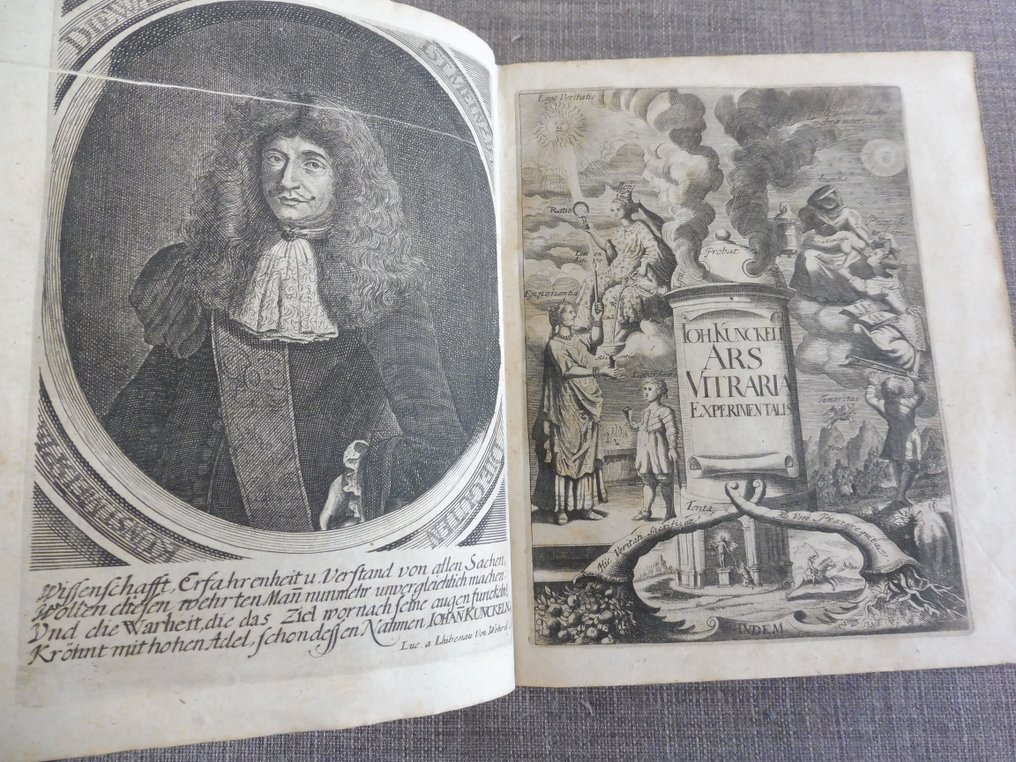 Johann von Löwenstern-Kunckel - Ars vitraria experimentalis, oder vollkommene Blasmacher Kunst (...) - 1689 #1.1