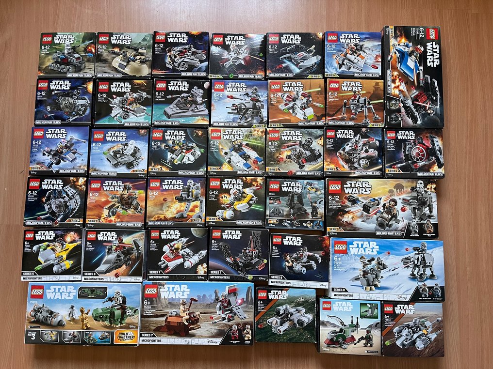Lego - Série complète des Sets Lego Star Wars Microfighters de 2014 à 2023 #1.1
