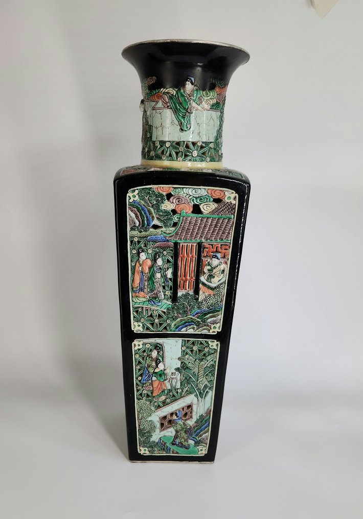 花瓶 - 饼干 - 中国 - Qing Dynasty (1644-1911) #2.1