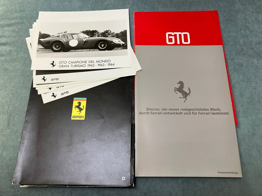 Brochure - Ferrari - Cartella Stampa Ferrari 288 GTO (305/84) con allegato Zincrox (306/84) #1.1
