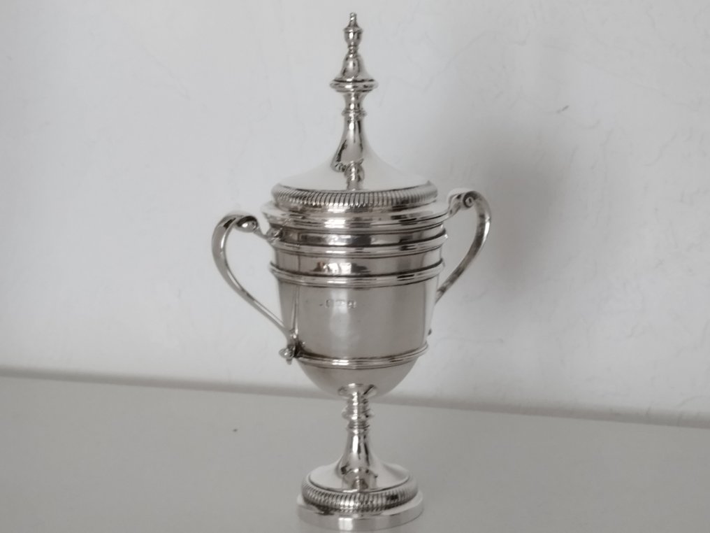 Vas med lock  - 925 silver #1.1