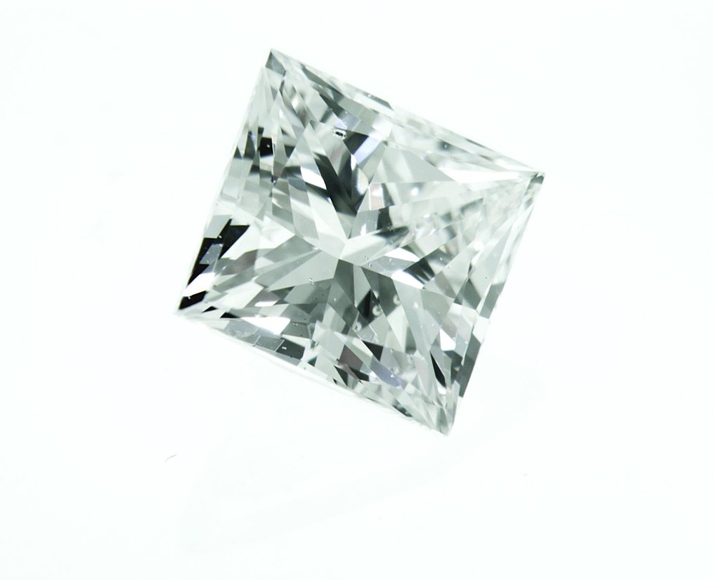 1 pcs Diamante  (Naturale)  - 1.81 ct - Quadrato - E - SI1 - Gemological Institute of America (GIA) - Pietra splendida #2.2