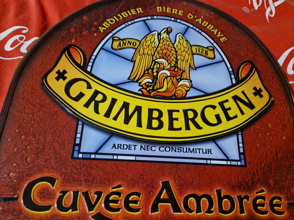 Θεματική συλλογή - Διαφημιστική πινακίδα μπύρας: Grimbergen #2.2