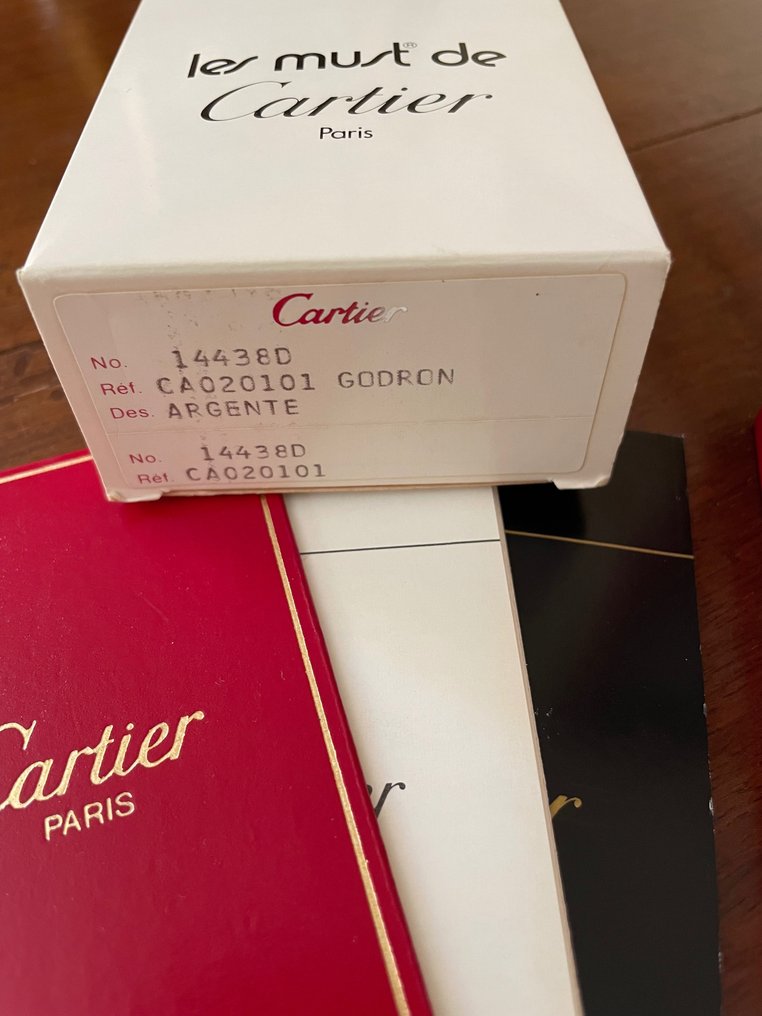 Cartier - Godron - Zapalniczka - Srebro #1.2