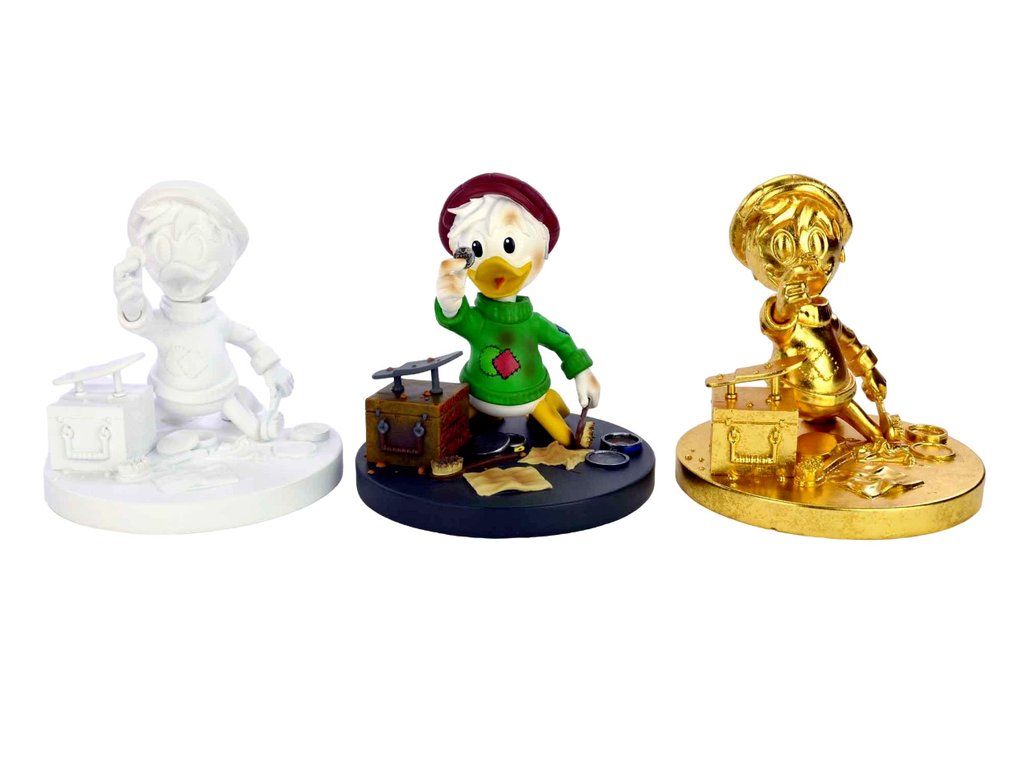 Don Rosa: The Shoeshine Boy - GS 4/10 all three figurines in special limited edition - comic + spielzeug #1.1