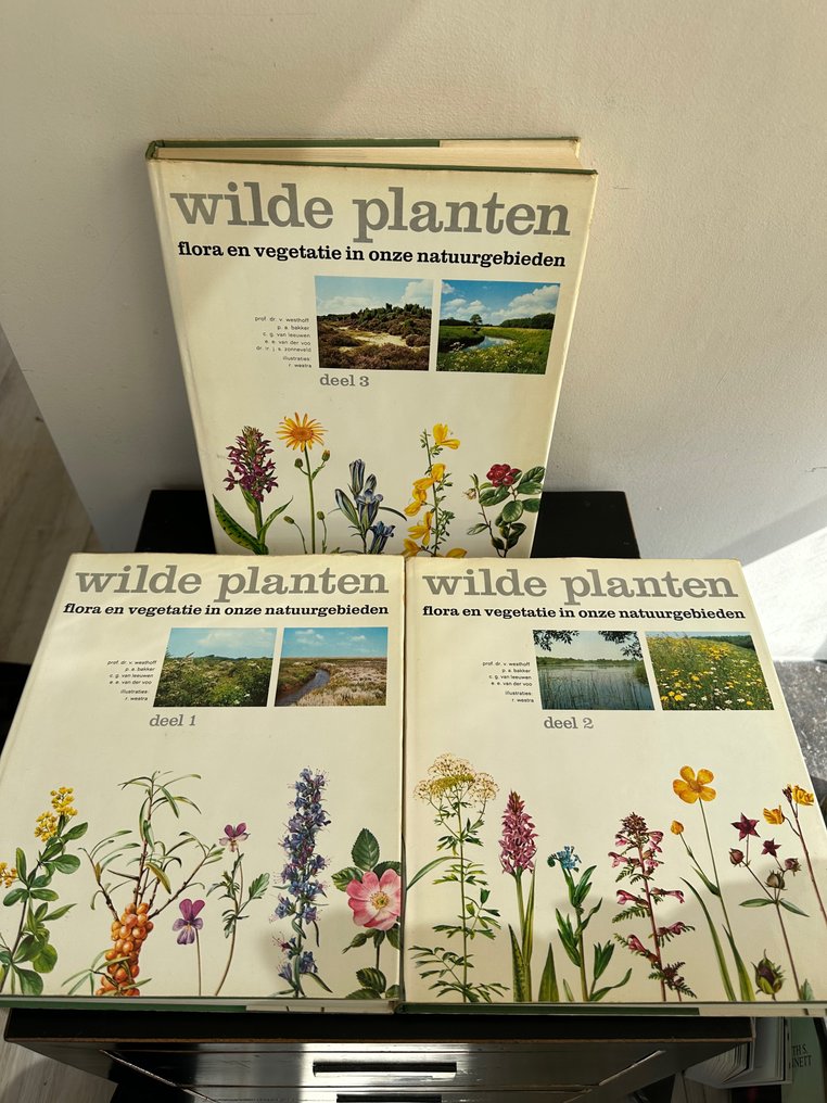 Kolekcja tematyczna - 3x Dzikie rośliny Flora i roślinność w naszych rezerwatach przyrody - Natuurmonumenten #1.1