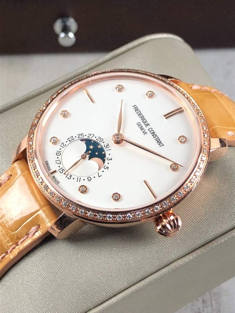 Frédérique Constant - Manufacture Slimline Automatic Diamonds Lady 0,5Ct - FC-703SD3SD6 - Mujer - 2011 - actualidad #1.1