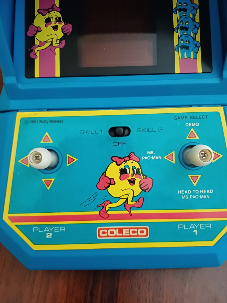 Coleco - Ms. Pac-Man - Kädessä pidettävä videopeli - Alkuperäispakkauksessa #3.2