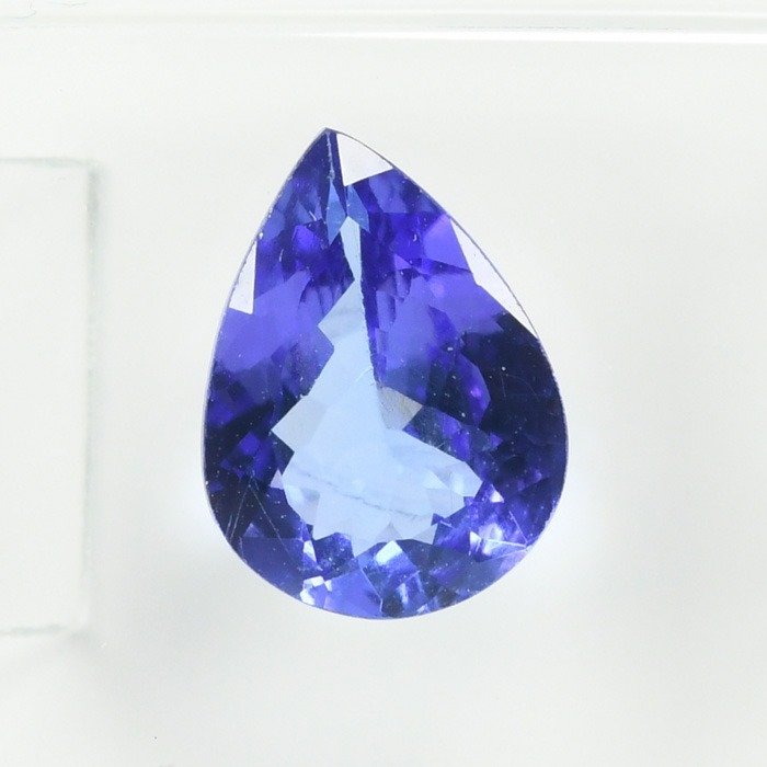 没有保留价 - 1 pcs  蓝色, 紫罗兰色 坦桑石  - 1.84 ct - 安特卫普宝石检测实验室（ALGT） - 天然坦桑石 #1.0
