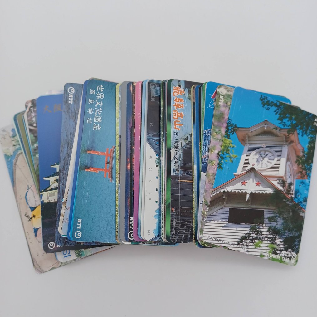 Telefonkort-samling - Japanske telefonkort lot på 100 - NTT #1.1