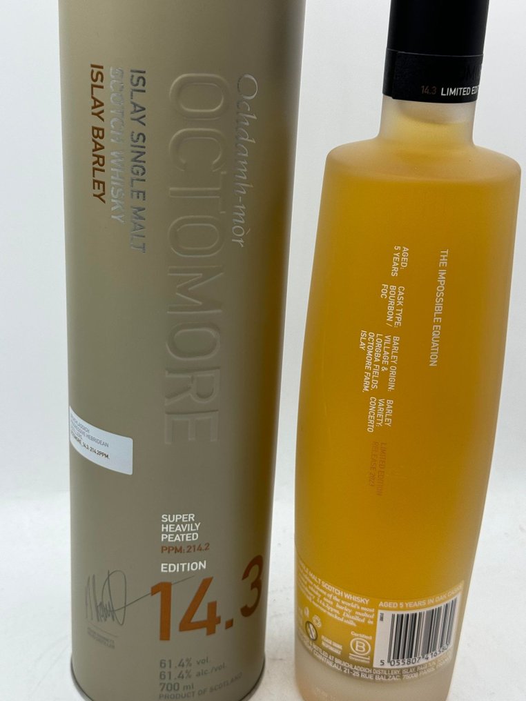 Octomore 5 years old Edition 14 3 - 4e828f54 1ee6 40a3 B537 0e48633eea72 