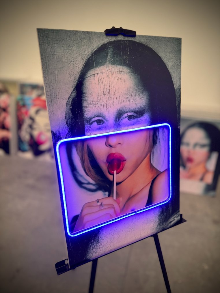 LEDMansion (1995) - Gioconda Lollipop V.B. Led Wall Art #2.1