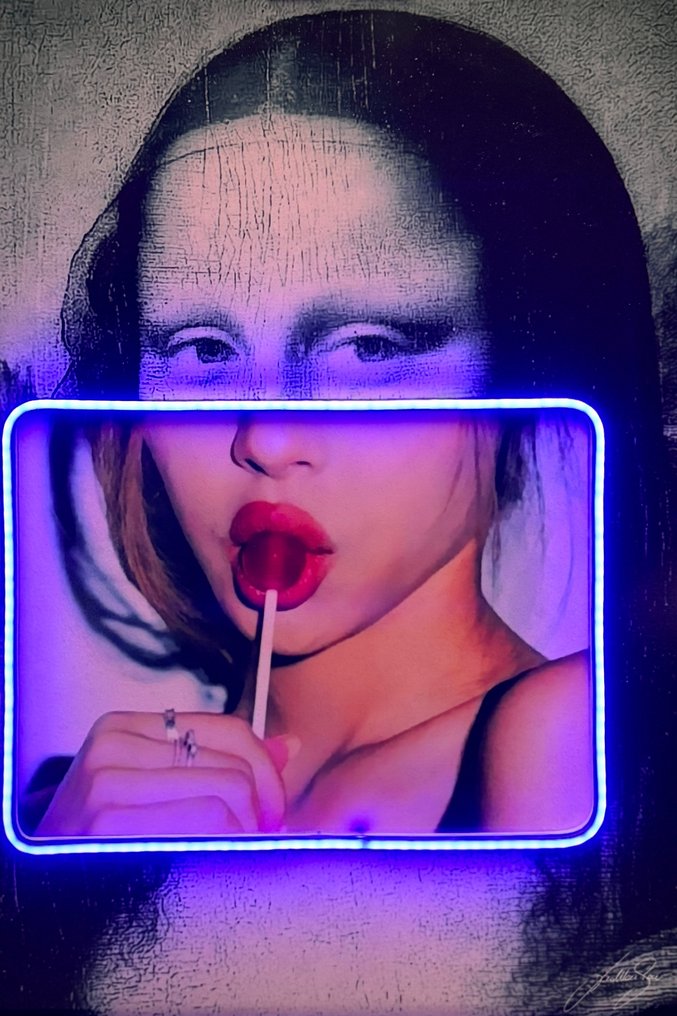LEDMansion (1995) - Gioconda Lollipop V.B. Led Wall Art #1.1