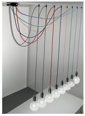 Vesoi - 枝形吊燈 - 想法14 - 鍍鉻 - Vesoi Idea S/8 DEC #1.1