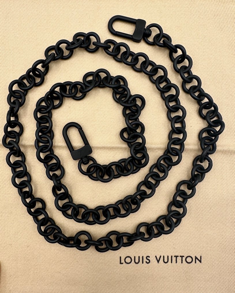 Louis Vuitton - accessorio catena nera - Olkahihna #1.1