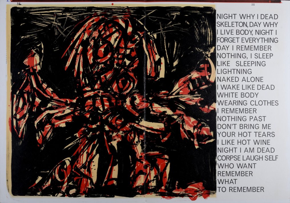 Antonio Saura (1930-1998) - One Cent Life : Crucifixion #1.0