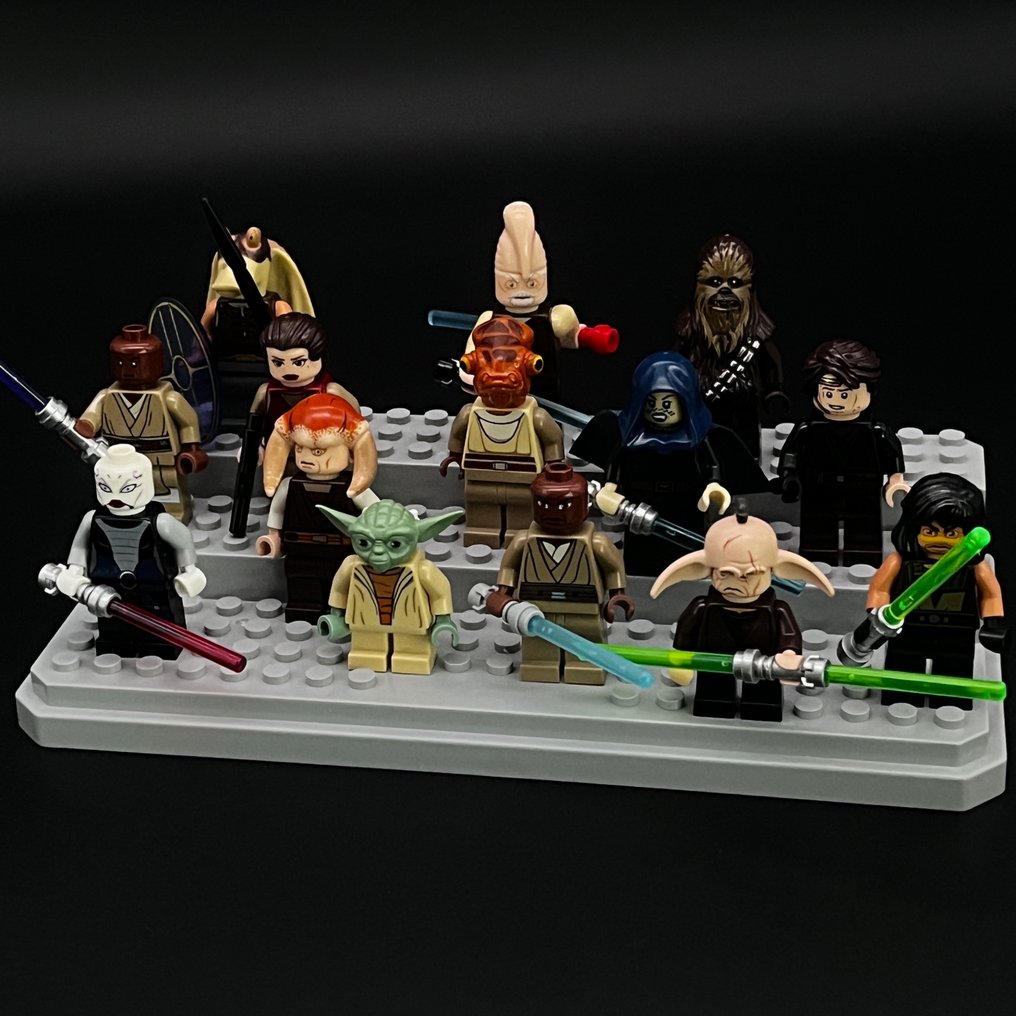 Lego - Star Wars - Lego Star Wars - The Clone Wars Lot, Quinlan Vos, Padme, Yoda - 2000-2010 - Danimarca #1.1