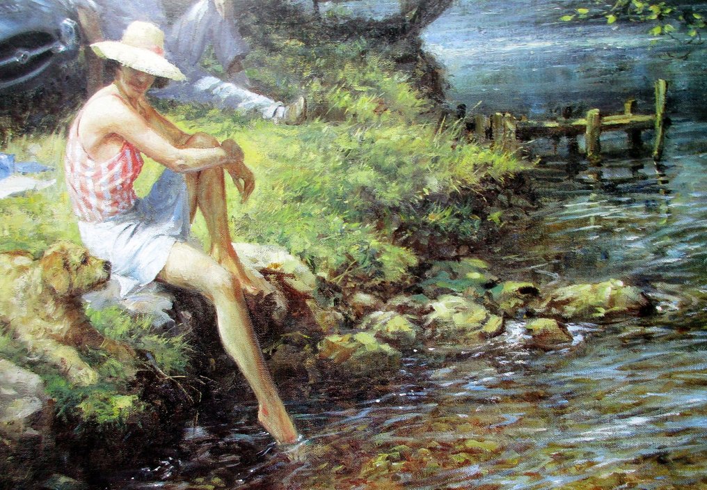 Jaguar E-Type, Series 1 - 1962 - "Summer of '62" By Alan Fearnley - Jaguar #3.2