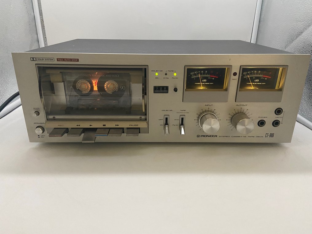 Pioneer - CT-606 - Grabador-reproductor de casete #3.1