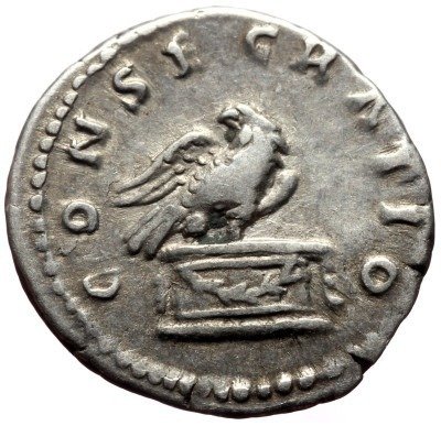 Römisches Reich. Antoninus Pius (138-161 n.u.Z.). Denarius #1.1