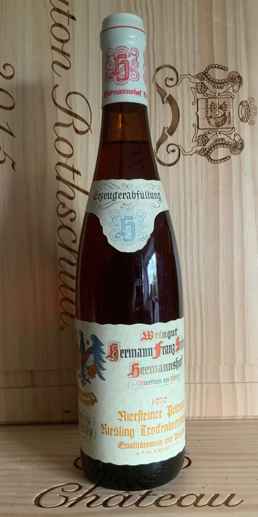 1976 Weingut Hermannshof, Riesling Trockenbeerenauslese, Niersteiner Pettental - Rheinhessen Grosse Lage - 1 Bottle (0.7L) #1.2