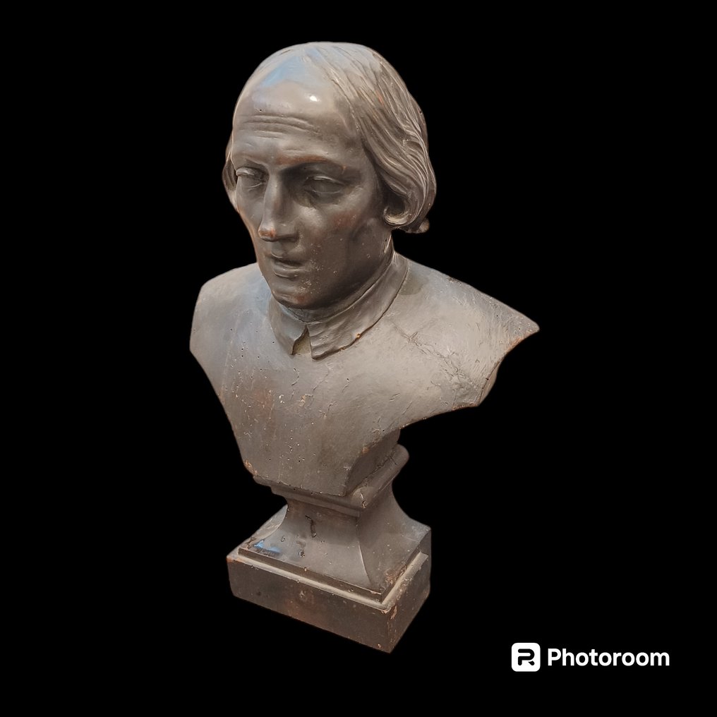 Bust, George Washington - 40 cm - Lemn - 1900 #1.2