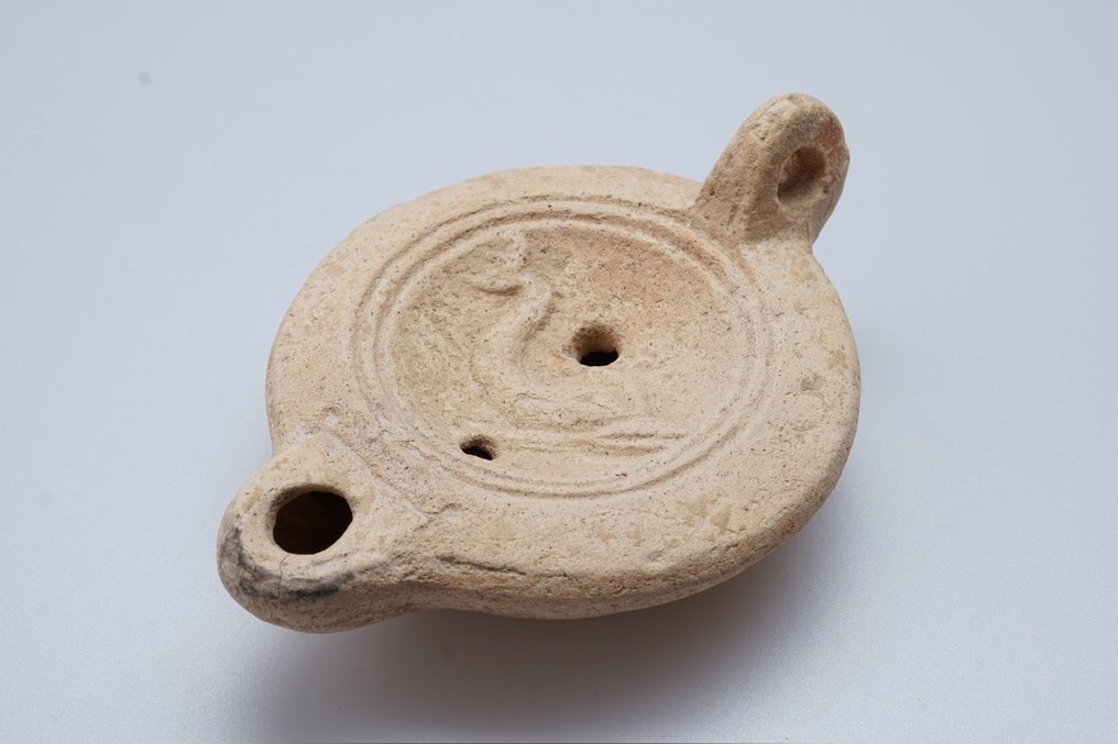 Romersk antikk Keramikk oljelampe #2.1
