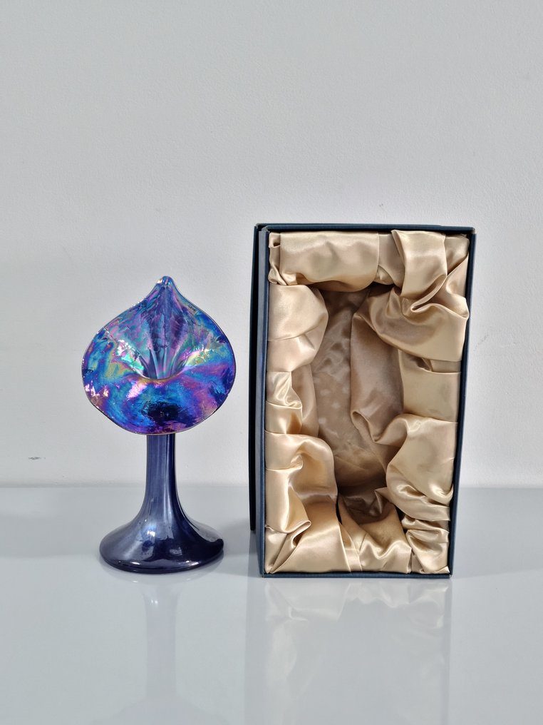 OLJOS - Muller - 花瓶 -  虹彩講壇簽名花譜  - 玻璃 #1.2