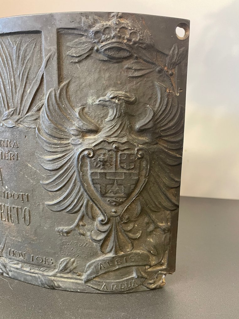 意大利 - 萨沃伊的玛格丽特战争奖杯 - 军用配件 - 1918 #3.1