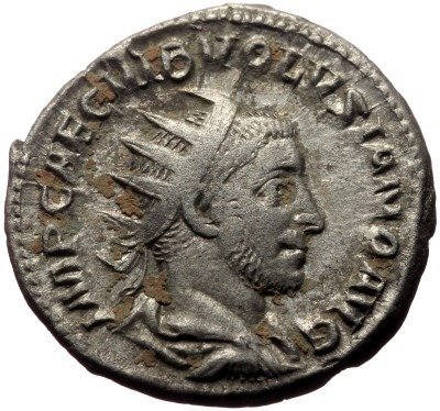 Rooman imperiumi. Volusian (AD 251-253). Antoninianus  (Ei pohjahintaa) #1.1