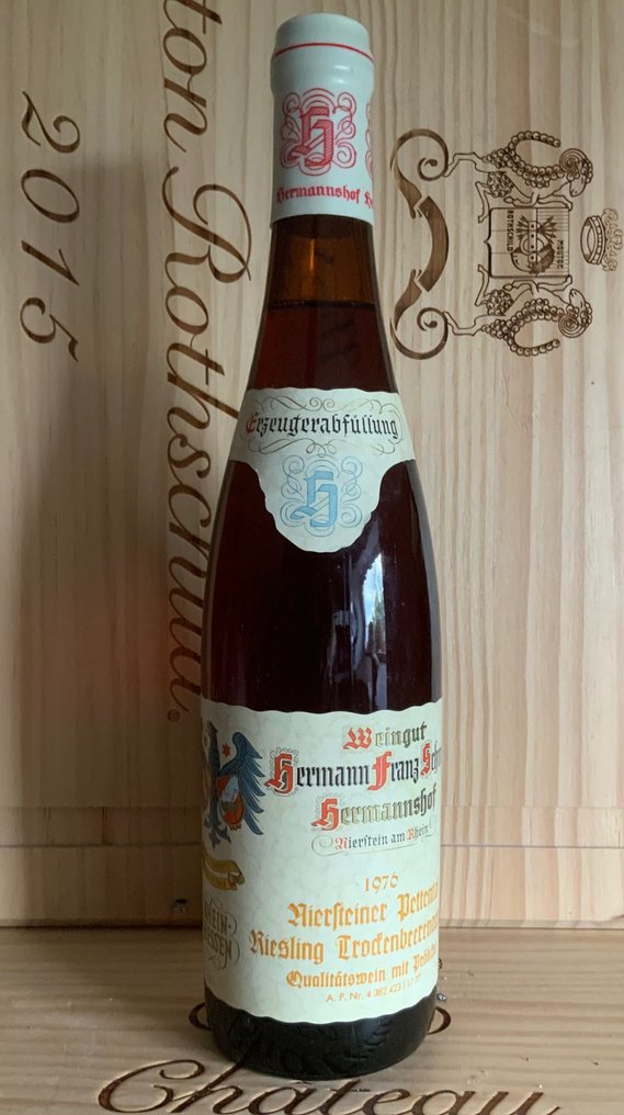 1976 Weingut Hermannshof, Riesling Trockenbeerenauslese, Niersteiner Pettental - Rheinhessen Grosse Lage - 1 Bottle (0.7L) #1.1