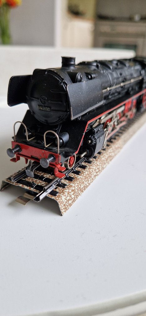 Märklin H0 - GN800 / 3009.1 - Locomotiva a vapor com vagão de carvão (1) - BR 44 - DB #3.2